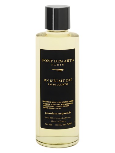 On s'Etait Dit Eau de Cologne by Pont Des Arts