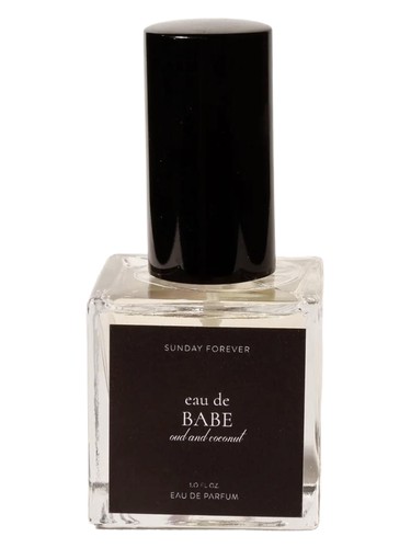 Eau de Babe Coconut and Oud by Sunday Forever