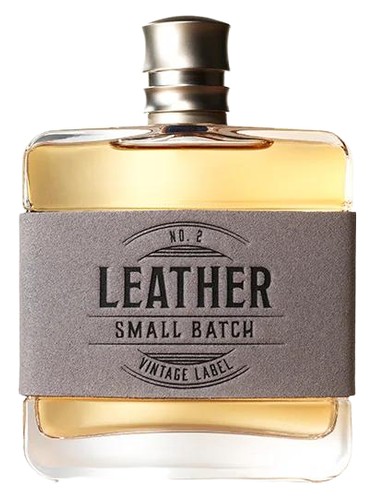 Leather Small Batch Cologne Vintage Label No. 2