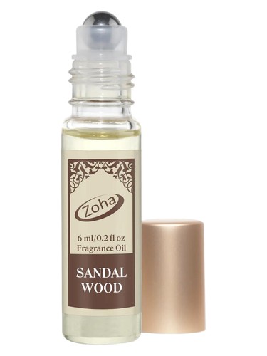 Sandalwood Perfume Oil Roll On by Zoha Fragrances
