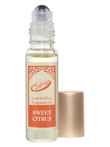 Sweet Citrus Perfume Oil Roll On by Zoha Fragrances