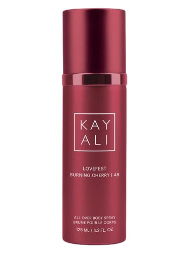 Lovefest Burning Cherry | 48 All Over Body Spray by Kayali Fragrances