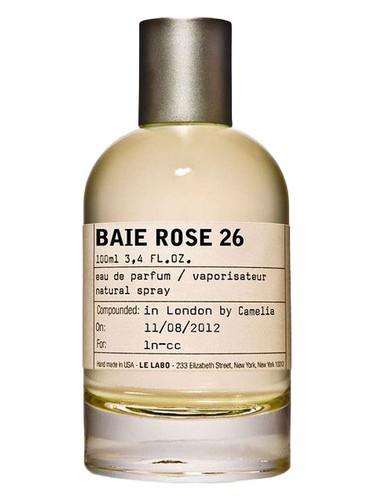Baie Rose 26 Chicago by Le Labo