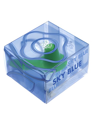 Fantasy Flowers Sky Blue by Deborah