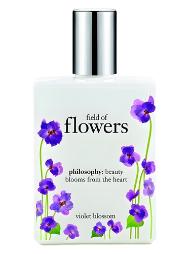 Field of Flowers Violet Blossom by Philosophy