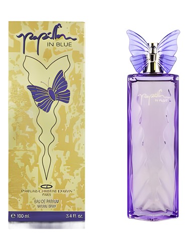 Papillon In Blue by Christine Darvin