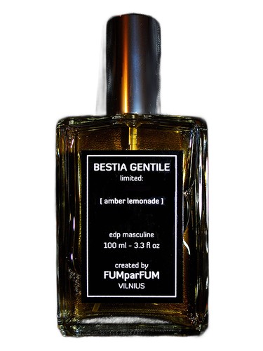 BESTIA GENTILE: amber lemonade by FUMparFUM