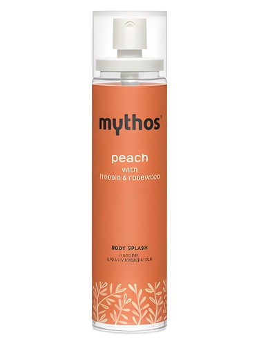 Peach with Freesia & Rosewood by Mythos