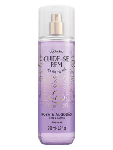 Cuide-se Bem Rosa e Algodão