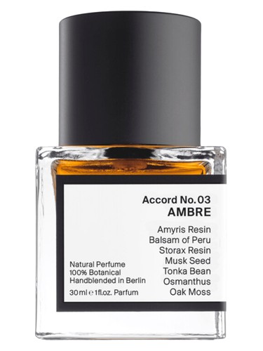 Accord No. 03: Ambre by RAER Scents