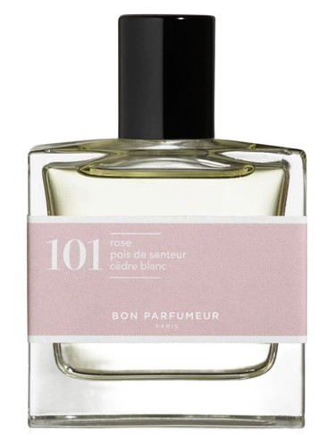 101 rose, sweet pea, white cedar by Bon Parfumeur