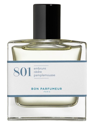 801 sea spray, cedar, grapefruit by Bon Parfumeur