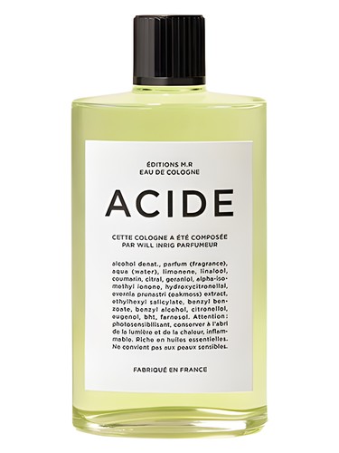 Acide Editions M. R. cologne by Editions M R