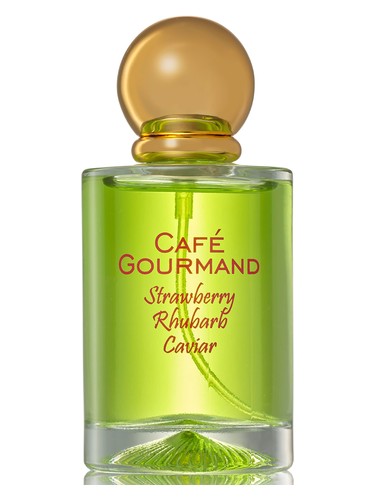 Strawberry Rhubarb Caviar by Brocard