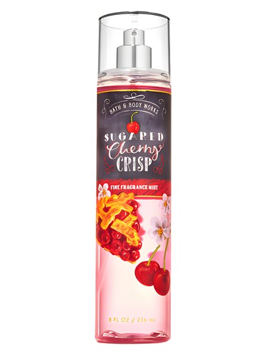 Sugared Cherry Crisp