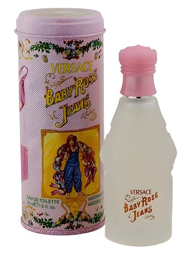 Baby Rose Jeans by Versace