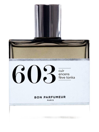 603 cuir, encens, fève tonka by Bon Parfumeur