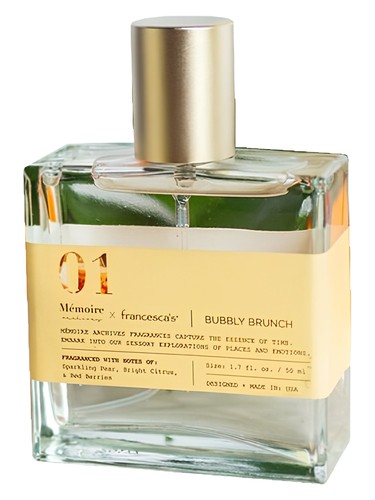 01 Bubbly Brunch Mémoire Archives perfume by Memoire Archives