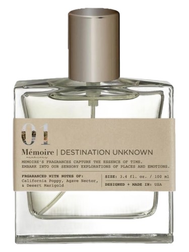 01 Destination Unkown Mémoire Archives perfume by Memoire Archives