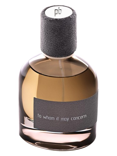 To Whom It May Concern Parfum Büro | M-collections perfume by Parfum Buero M collections