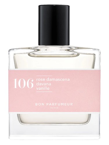 106 damascena rose, davana, vanilla by Bon Parfumeur