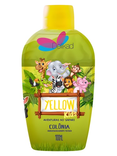 Aventuras no Safari Yellow Kids by Delikad