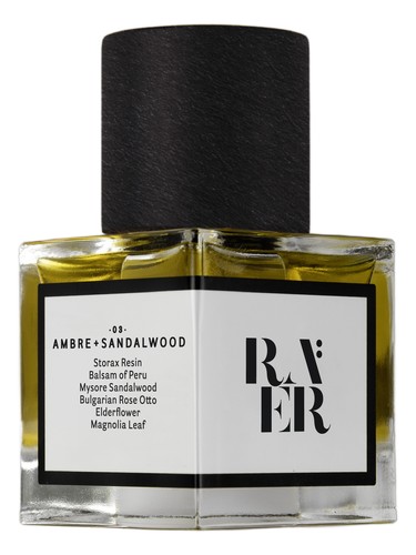 Accord No. 03: Ambre + Sandalwood by RAER Scents
