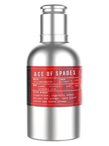 Ace of Spades Motörhead cologne by Motoerhead