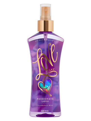 Love Spray Passionate Love Jacqui & David perfume by Jacqui David