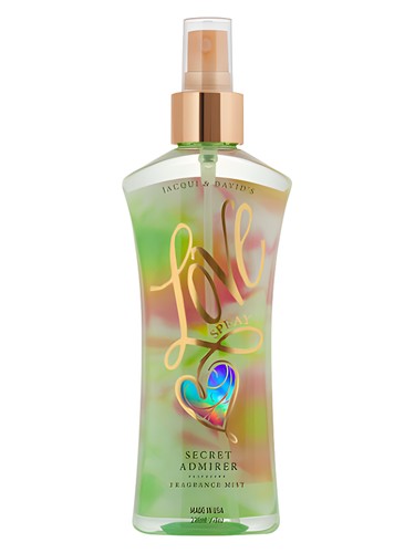 Love Spray Secret Admirer Jacqui & David perfume by Jacqui David